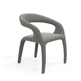 Escada Dining Chair - Chex Boucle Charcoal