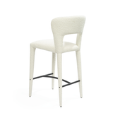 Pari I Bar Stool - Chex Polar Boucle