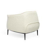 Tyrone Lounge Chair - Chex Boucle Polar