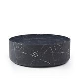 Ciladro Coffee Table - Faux Black Marble - Medium