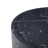 Ciladro Side Table - Faux Black Marble