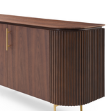 Lantine Buffet – Walnut & Brass