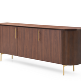 Lantine Buffet – Walnut & Brass