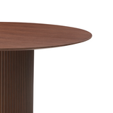 Lantine 150 Dining Table - Walnut & Brass
