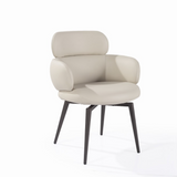 Jesi Swivel Dining Arm Chair