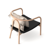 Ikigae Solid Oak Lounge Chair