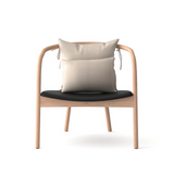 Ikigae Solid Oak Lounge Chair