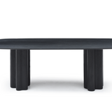 Moon Dining Table 240 - Black Oak