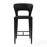 Pari I Bar Stool - Mustang Black