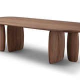 Underline 280 Dining Table - Light Walnut