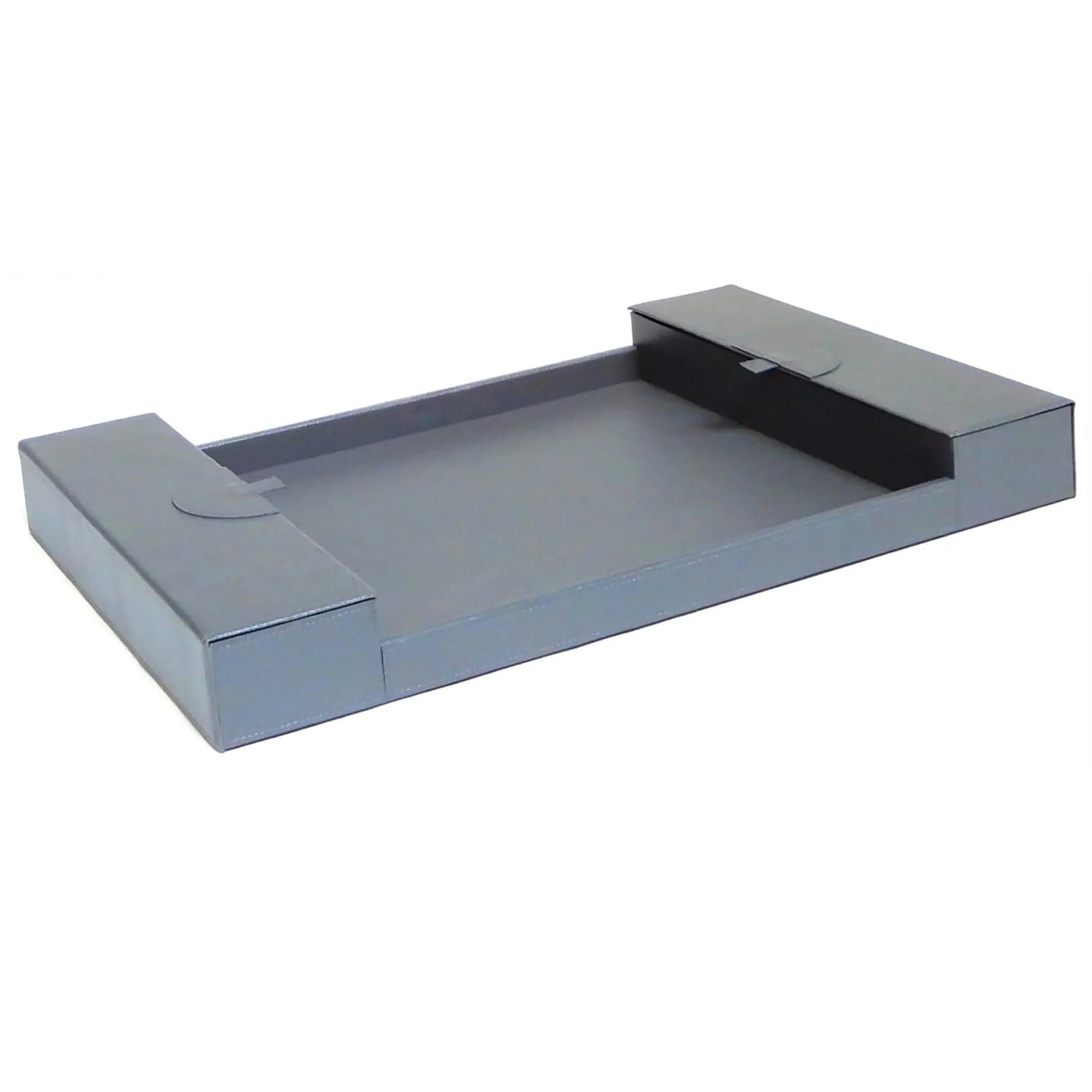 Shangri La Tray Grey Leather