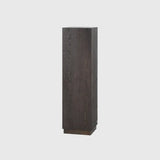 Siena pedestal chocolate oak 30x30cm