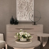 Silver Forest Large Wall Paper Art