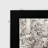 Silver Forest Small Wall Paper Art