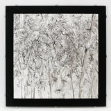 Silver Forest Small Wall Paper Art