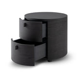 Sims Bedside Table - Smoak Oak