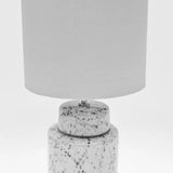 Speckle Ceramic Lamp Grey