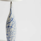 Splash Ceramic Lamp Blue