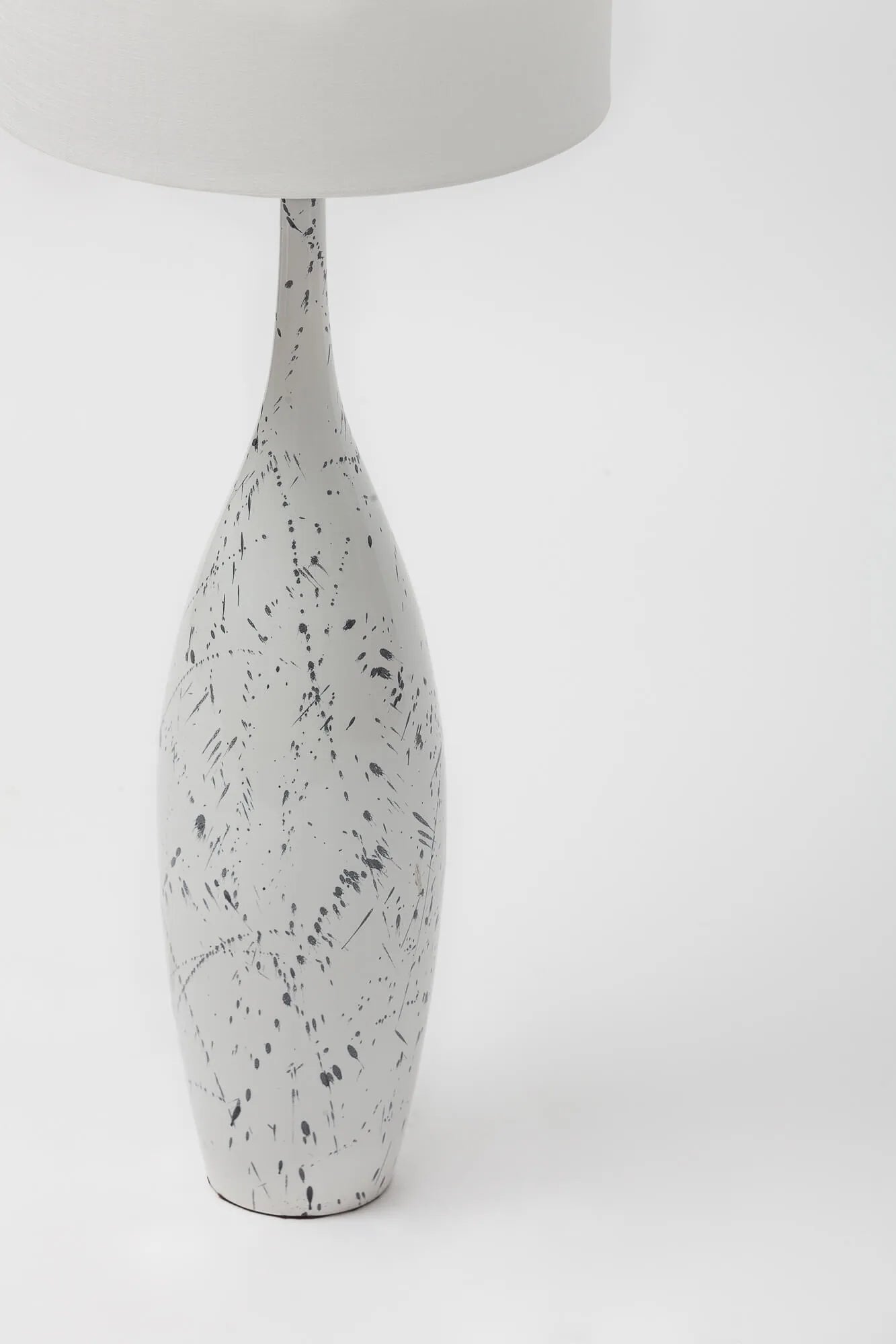 Splash Ceramic Lamp Grey