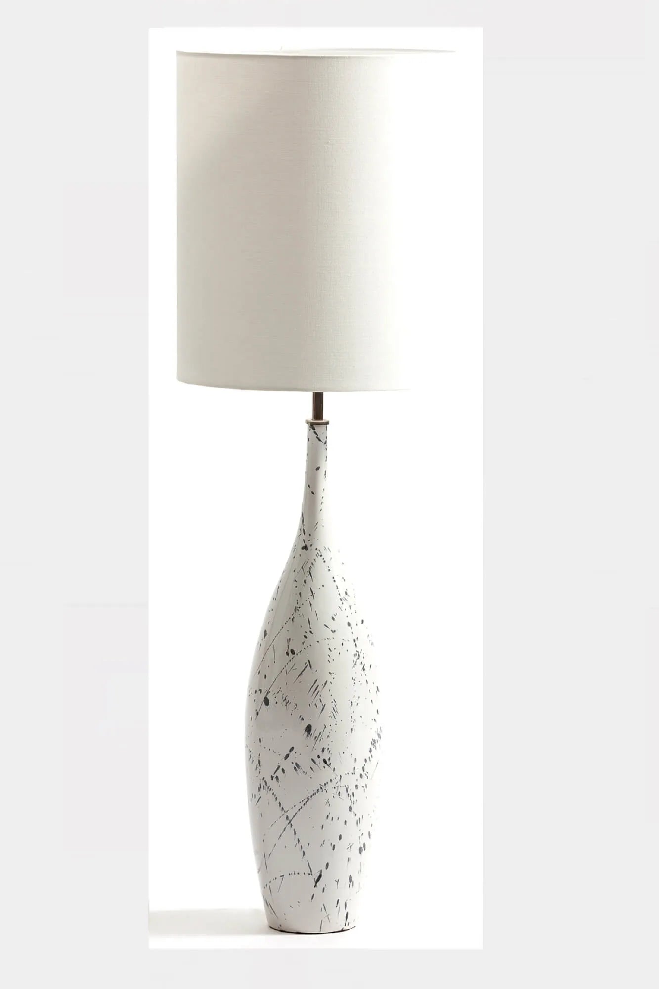 Splash Ceramic Lamp Grey