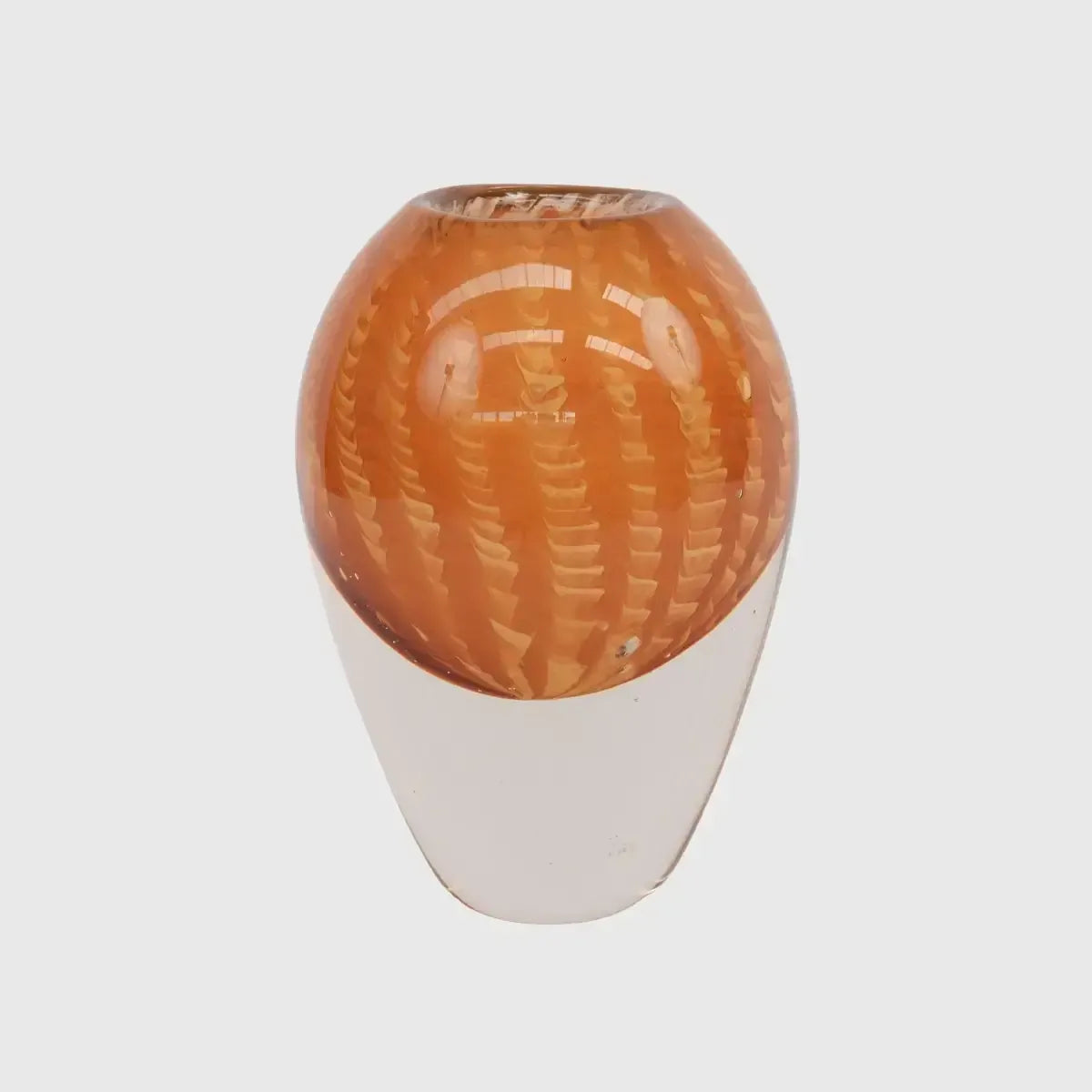 Studio Art Glass Orange