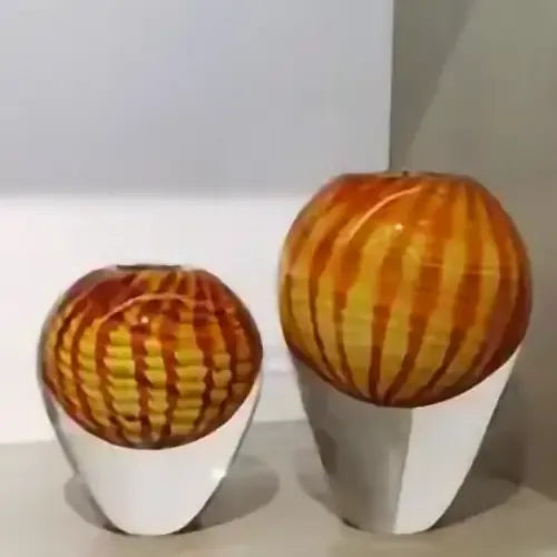 Studio Art Glass Orange