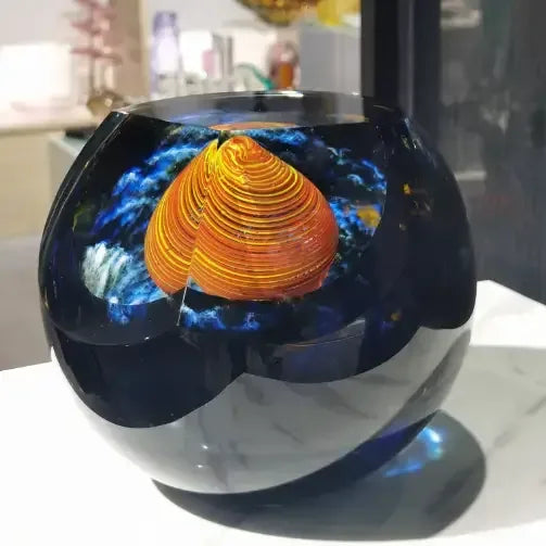 Studio Art Glass Sphere 2