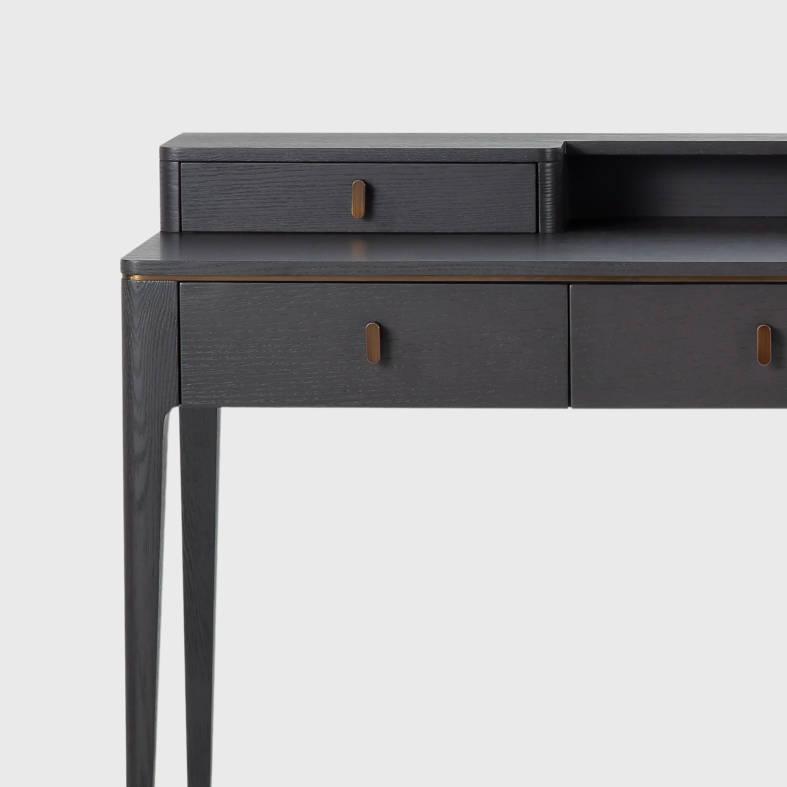 Studio Desk With 5 Drawers in Macchiato