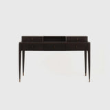 Studio Desk 5 Drawers Espresso Oak