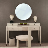 Studio Desk with 5 drawers in White Ash