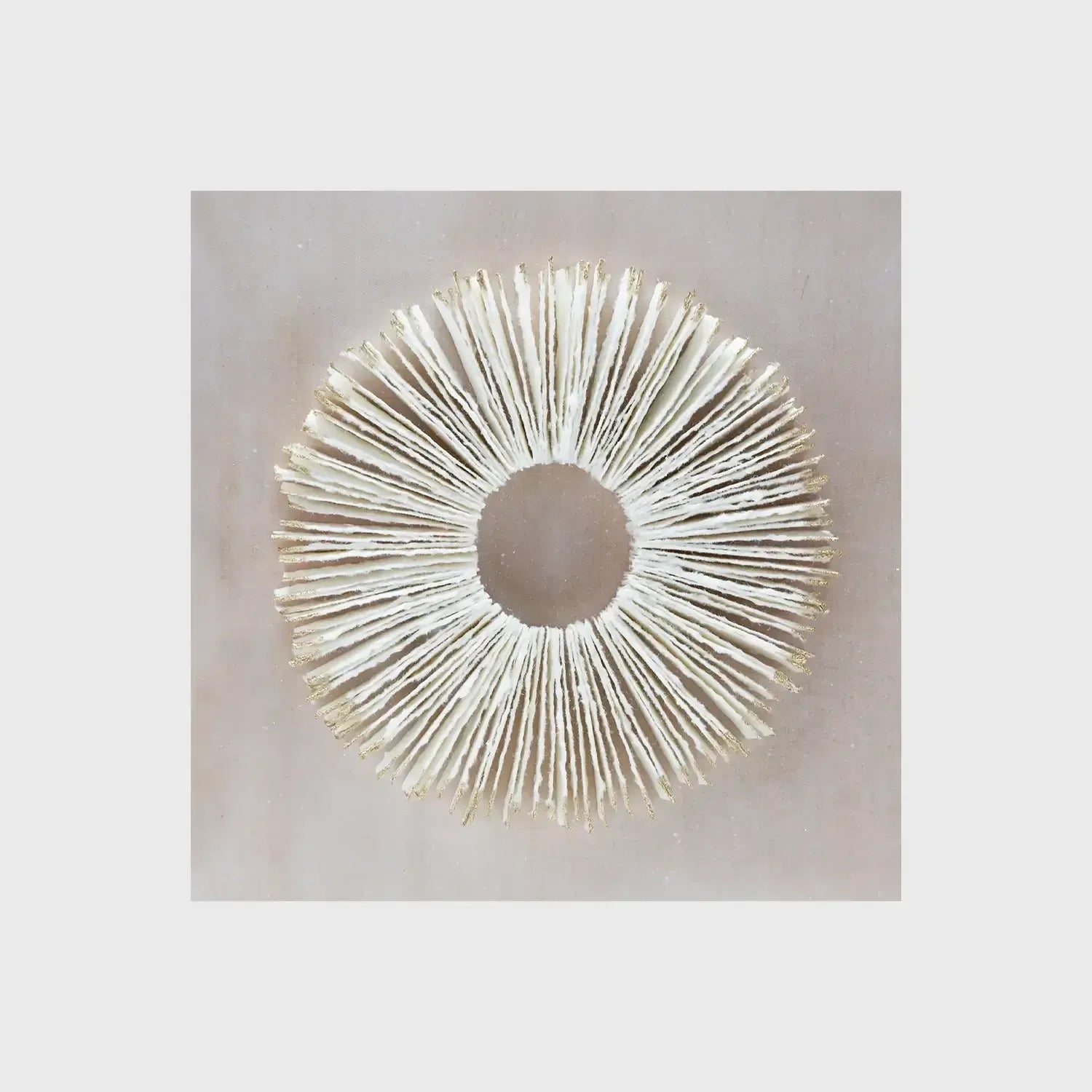Sunwoven Handmade Dimensional Paper Wall Art
