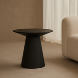Tavamo Side Table - Black Oak