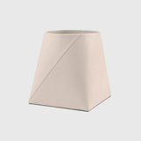 Tapered Waste Bin Pumice Leather