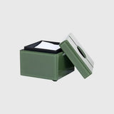 Tissue Box Square Olive