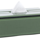 Tissue Box Square Olive