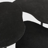 Trio Tables Bronze Shagreen Nera