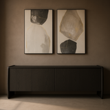 Underline Buffet - Black Oak - 4 Door