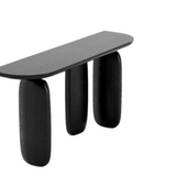 Underline Console Table - Black Oak