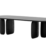 Underline 280 Dining Table - Black Oak