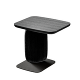Underline Side Table - Black Oak