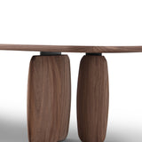 Underline 280 Dining Table - Light Walnut