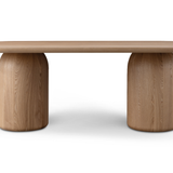 Basilca Dining Table 240 - Ash Oak