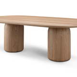 Basilca Dining Table 240 - Ash Oak