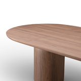 Basilca Dining Table 270 - Walnut