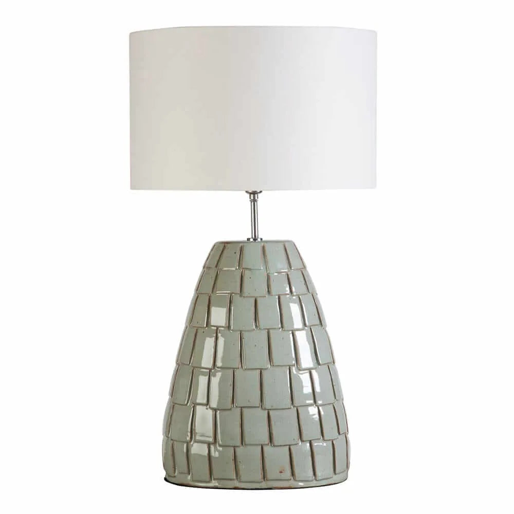 Warrior Ceramic Lamp Large