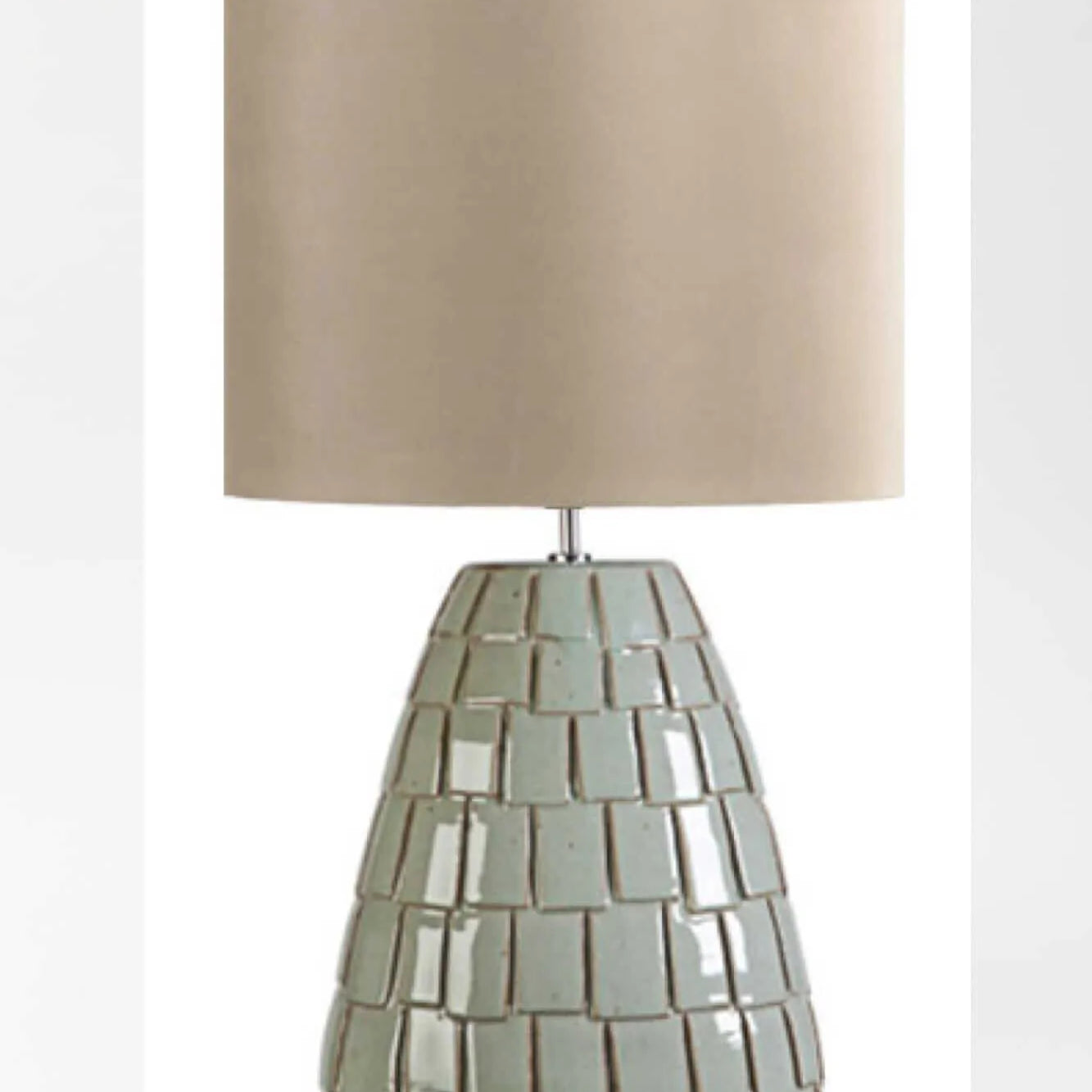 Warrior Ceramic Lamp Large