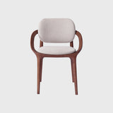 Wave Walnut Dining Chair