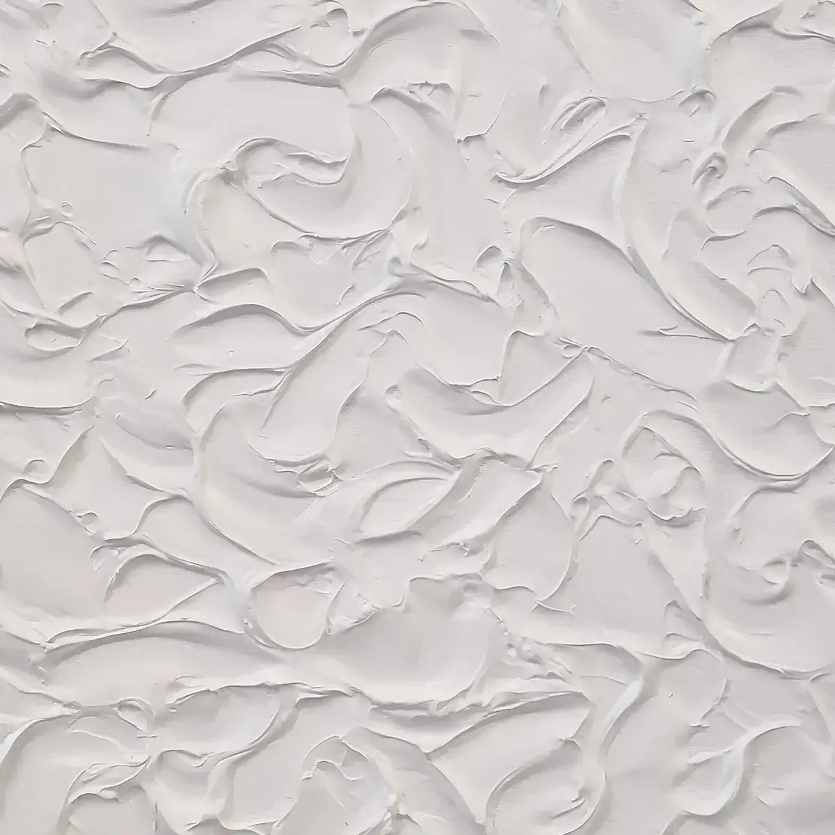 White 3d Art Abstract Painting Small 1