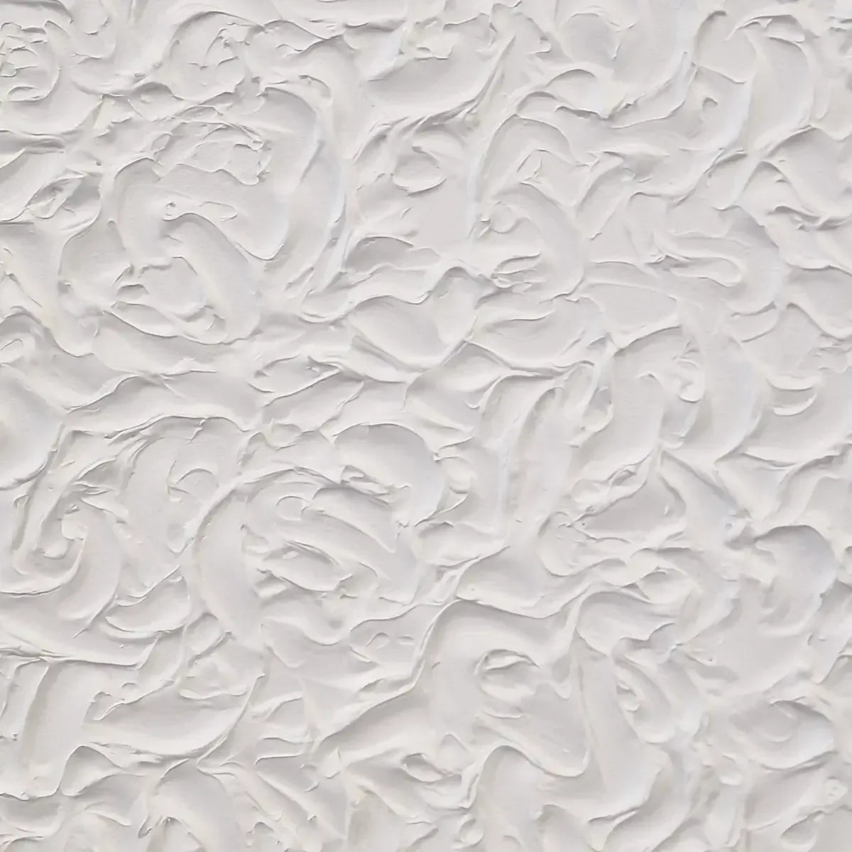 White 3d Art Abstract Painting Small 2