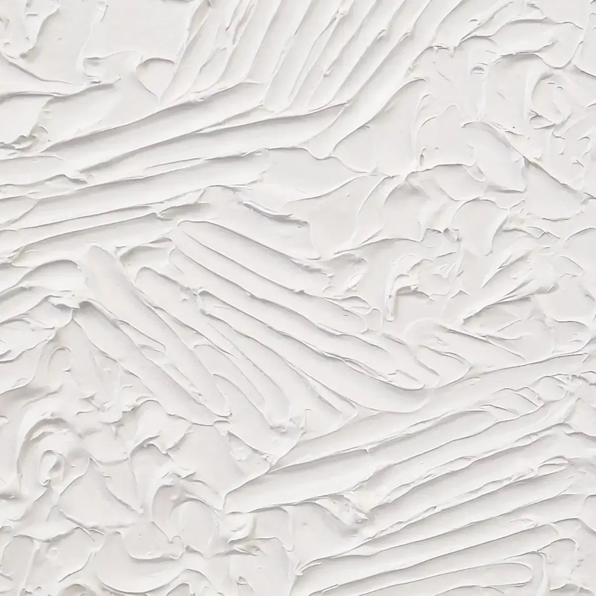 White 3d Art Abstract Painting Small 4